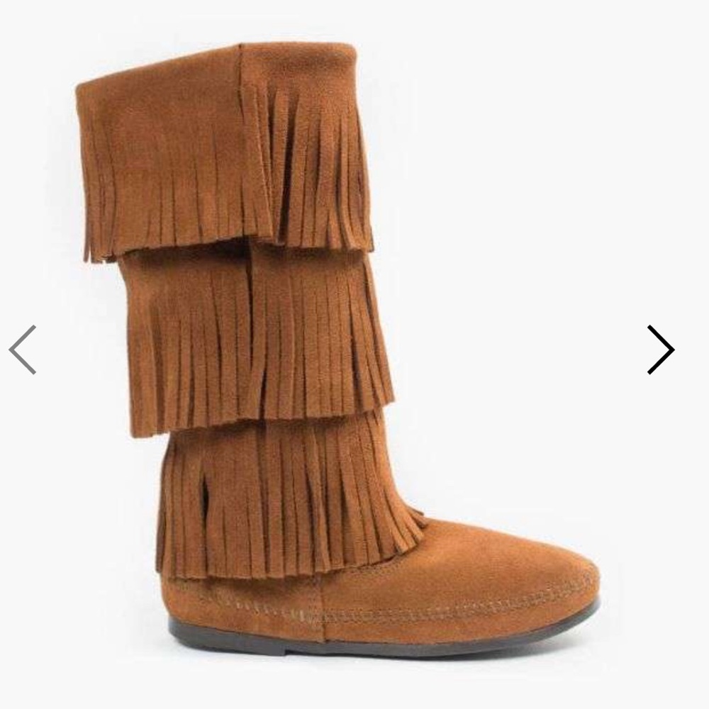 Minnetonka | 3 Layer Fringe Boot